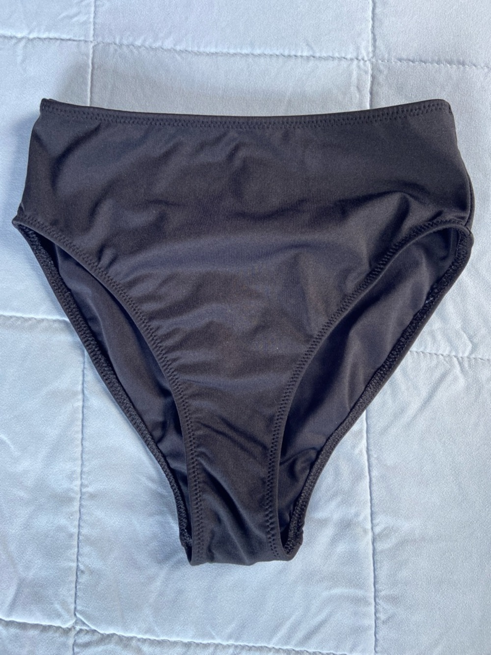 NWOT PINK Victoria's Secret Black High-Rise Bikini Bottom